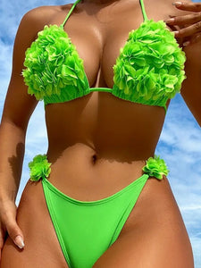 Floral stylish bikini