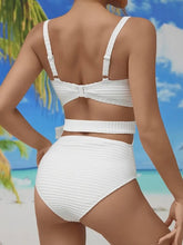 Load image into Gallery viewer, Elegant chic white 1piece swimsuit