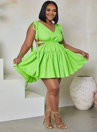 Trendy chic summer dress