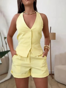 Classic chic summer short set